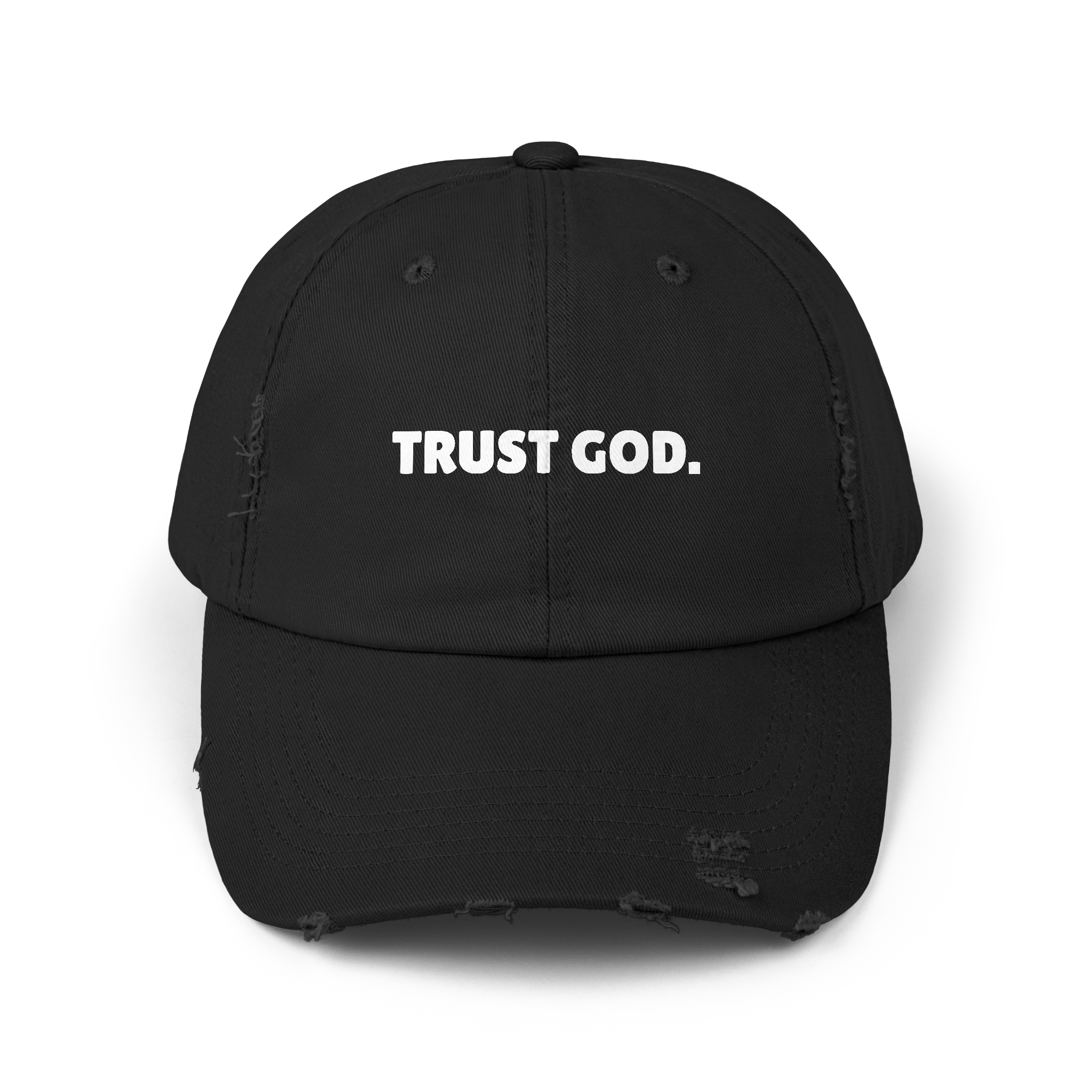 Distressed Cap - Trust God