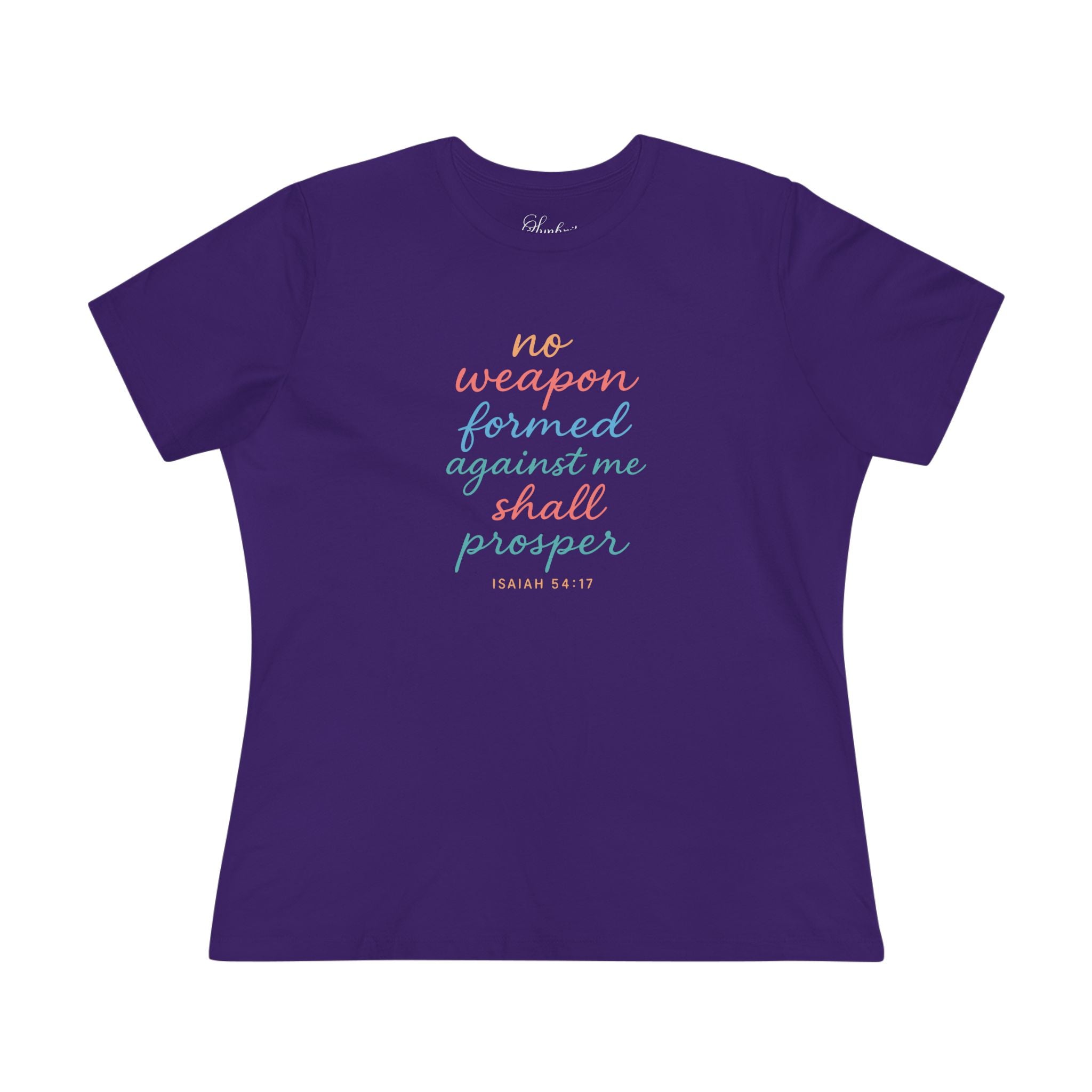 Graphic Tee - No Weapon Formed Against Me Shall Prosper
