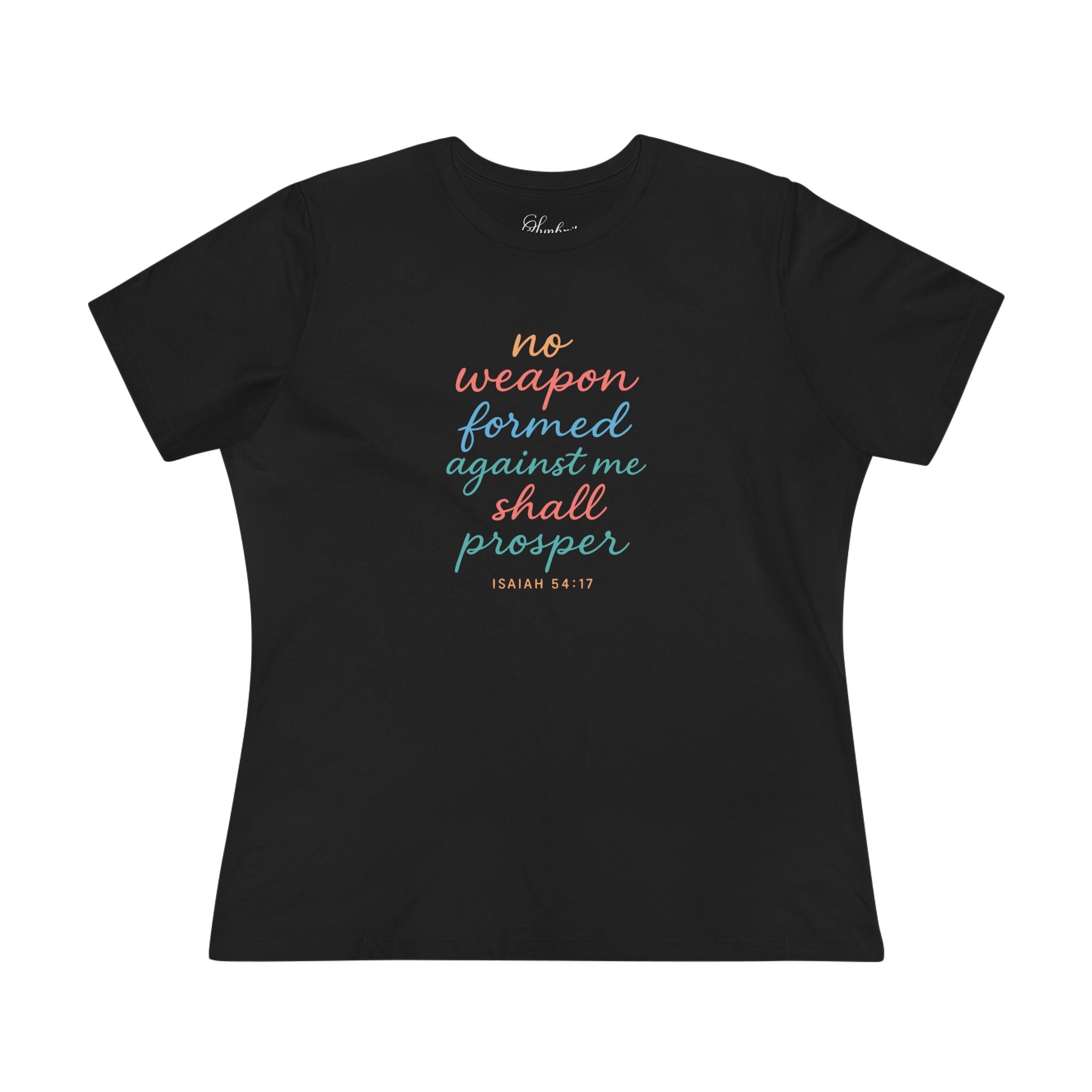 Graphic Tee - No Weapon Formed Against Me Shall Prosper