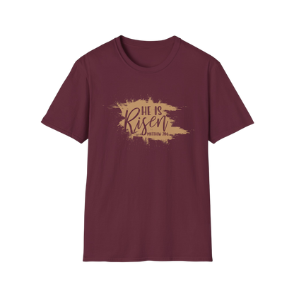He Is Risen T-Shirt - Unisex Softstyle