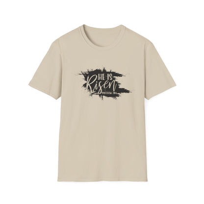 He Is Risen T-Shirt - Unisex Softstyle