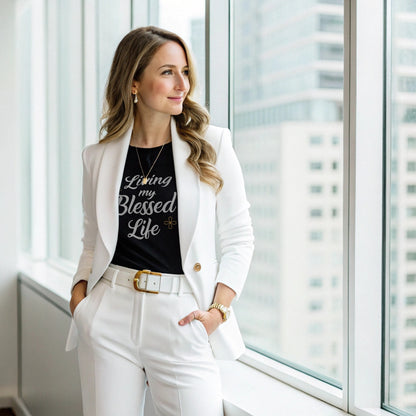 Living My Blessed Life Women Tee