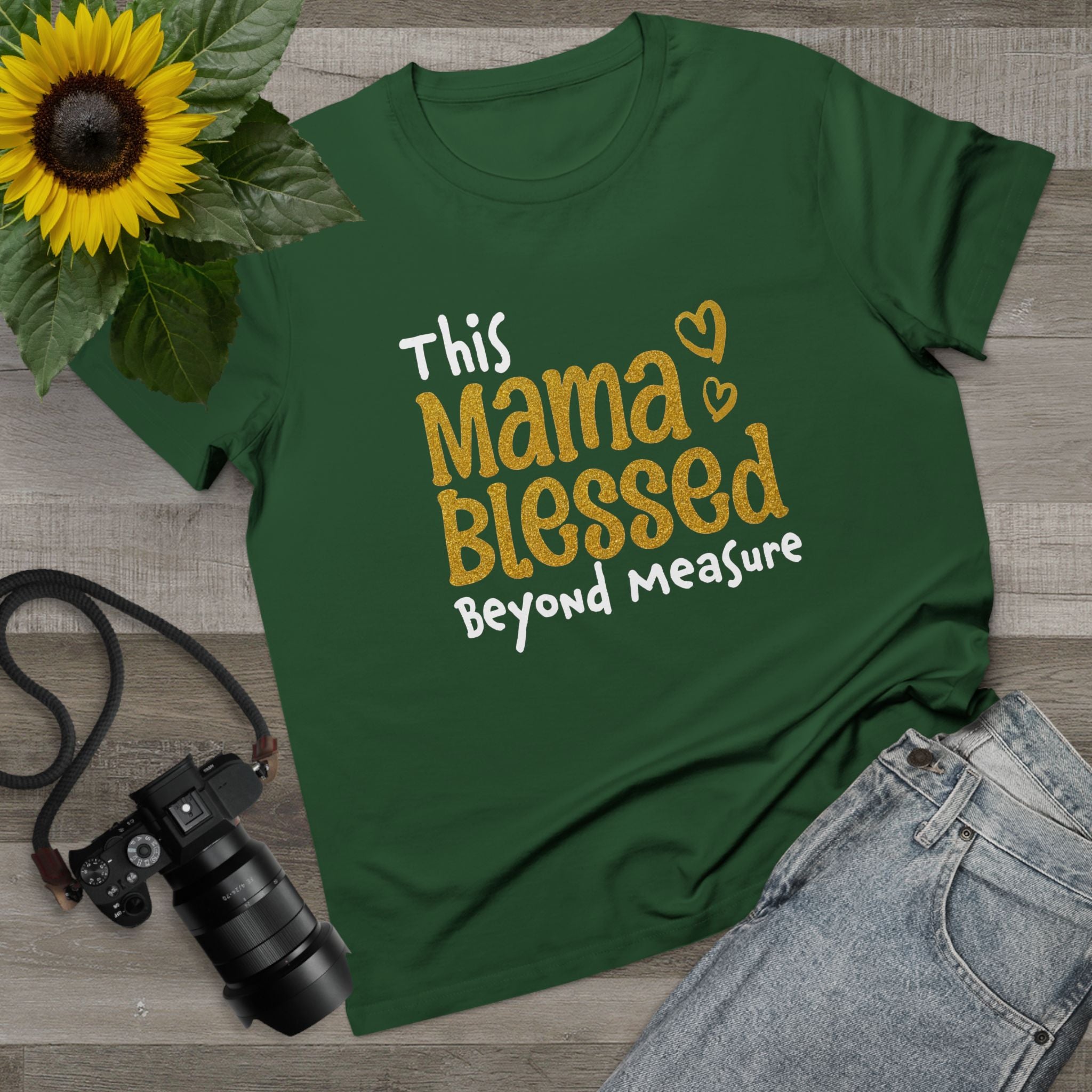 Mama Blessed Beyond Measure - Tee for Women
