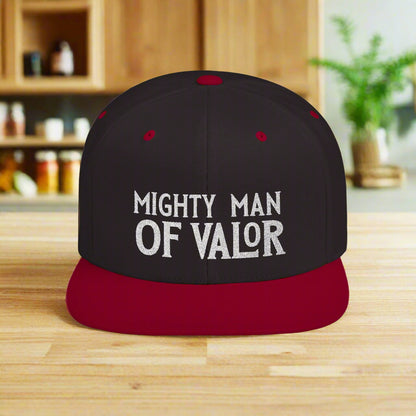 Snapback Cap Mighty Man of Valor Hat