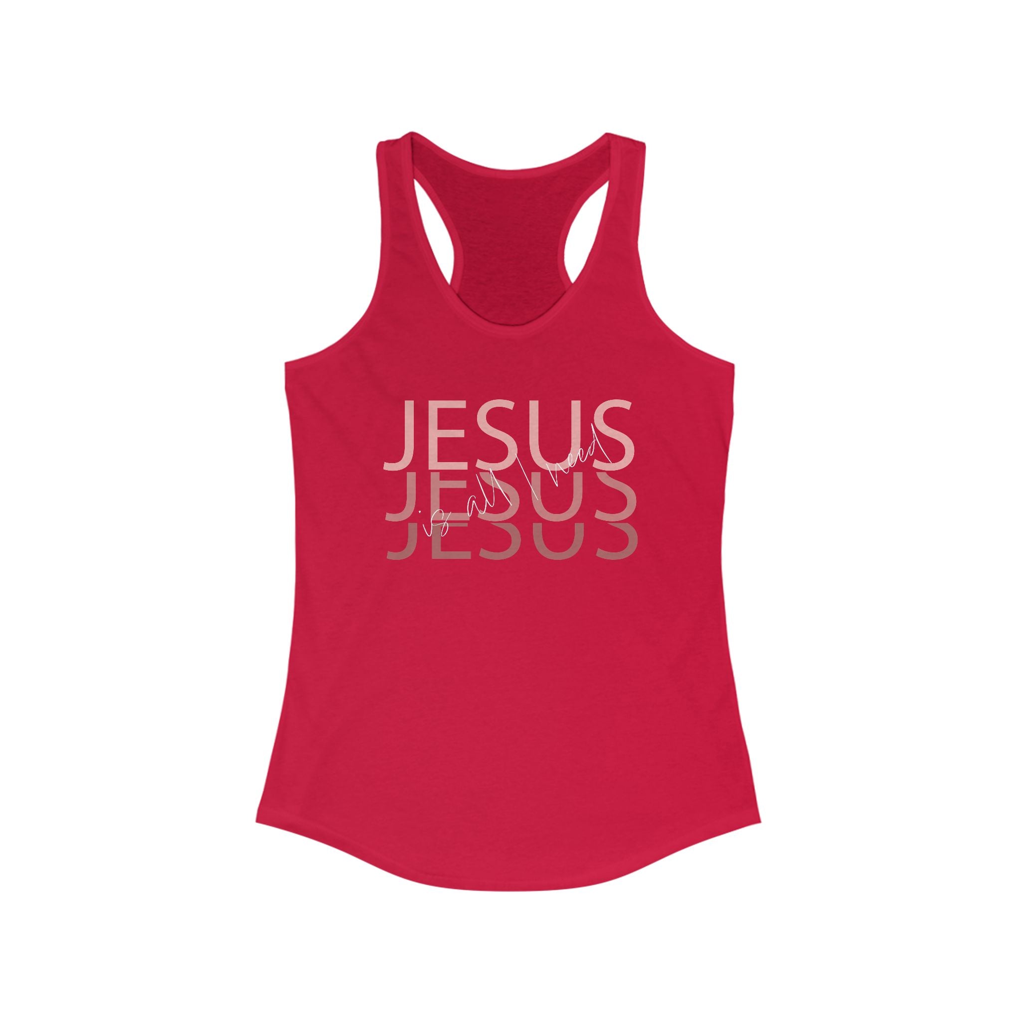 Women's Tank Top - Jesus is all I Need