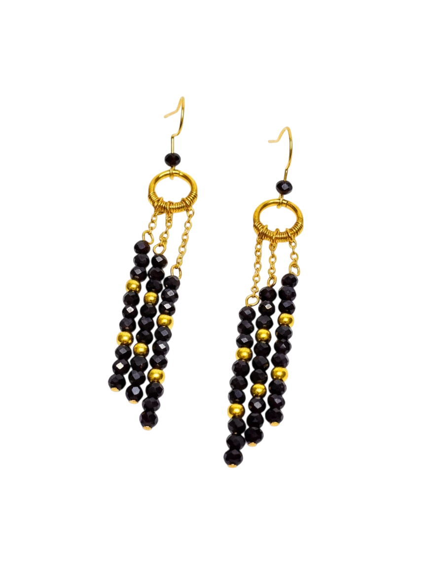 Midnight Drip Earrings