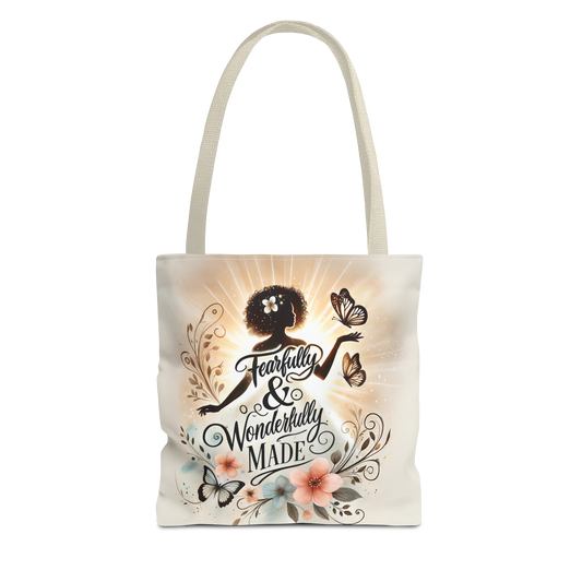 Fearfully & Wonderfully Made Tote Bag