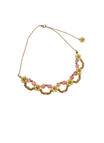 Rosy Bloom Necklace