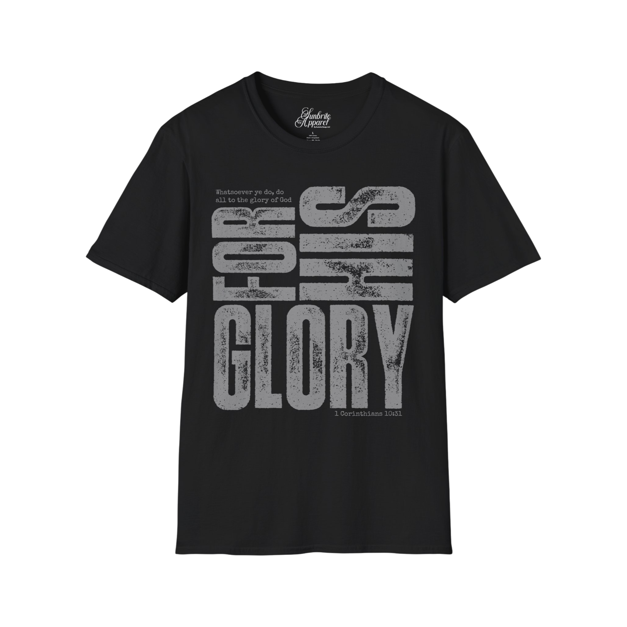 For His Glory Christian Tee