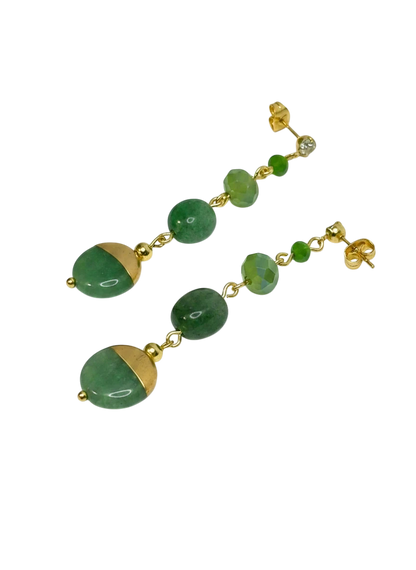 Emerald Glow Earrings