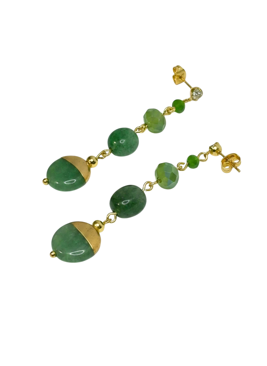 Emerald Glow Earrings