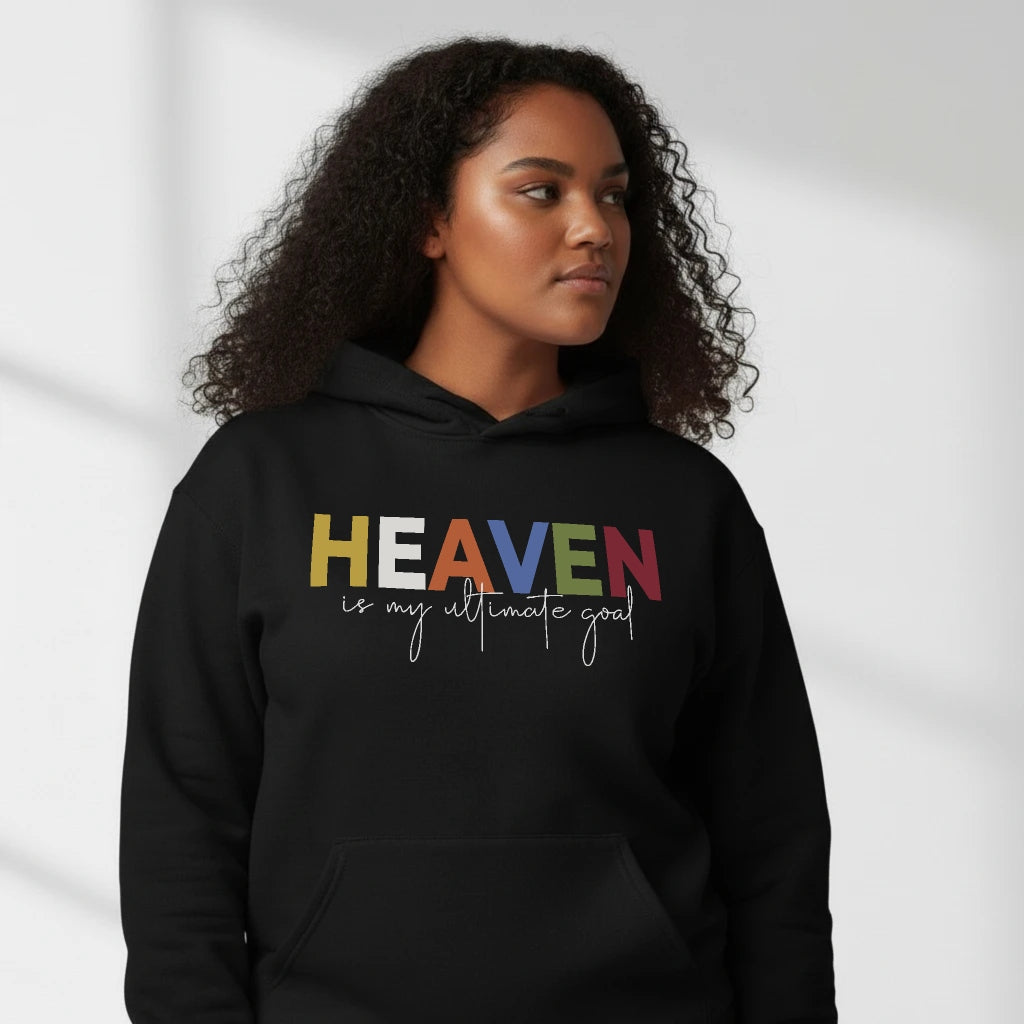 Heaven Is My Ultimate Goal - Premium Fleece Hoodie