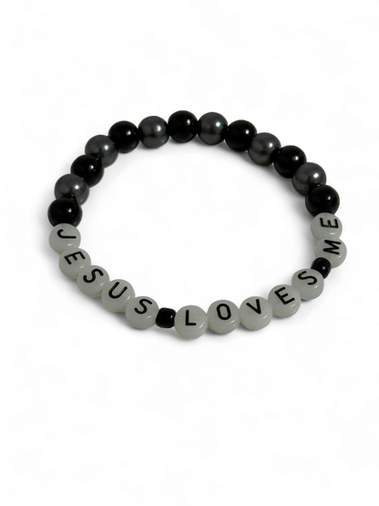 Jesus Loves Me Night-Glow Wristband