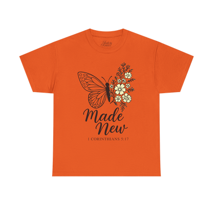 Made New Unisex Tee - Christian Inspirational T-Shirt