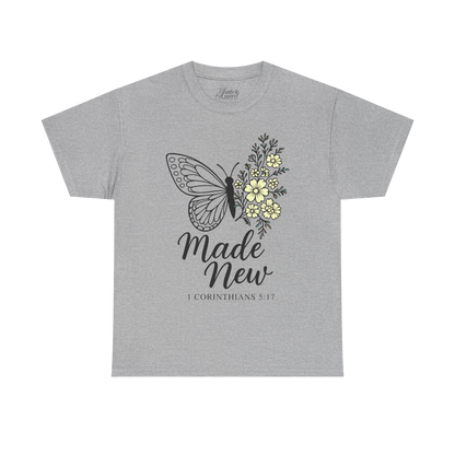 Made New Unisex Tee - Christian Inspirational T-Shirt