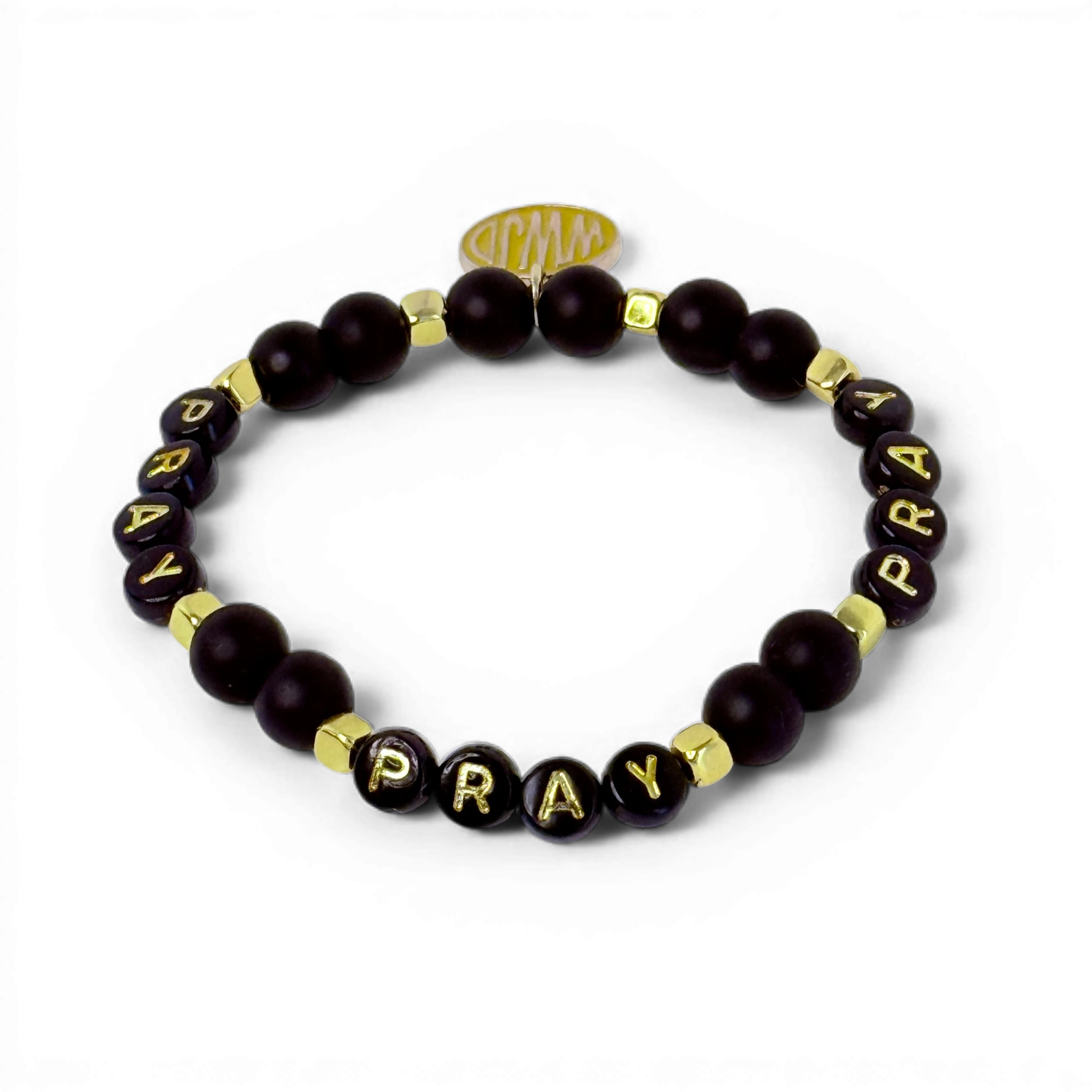 "PRAY" Pearl Bracelets