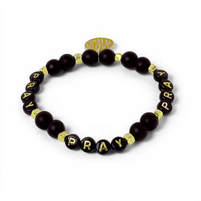 "PRAY" Pearl Bracelets