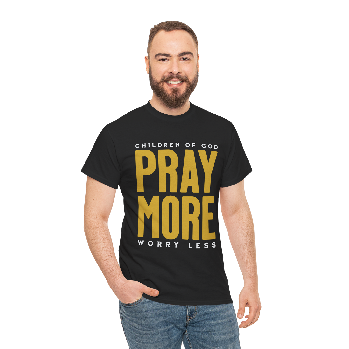 Pray More Worry Less T-Shirt