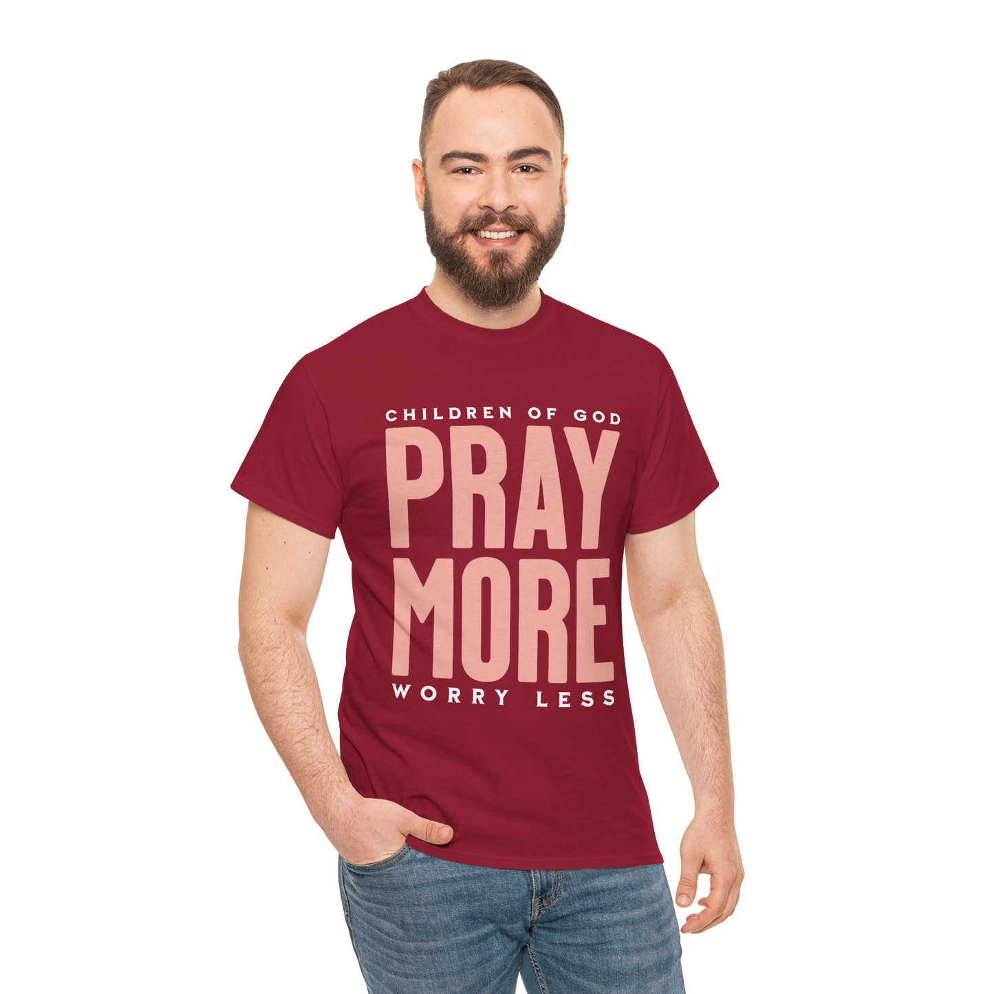 Pray More Worry Less T-Shirt