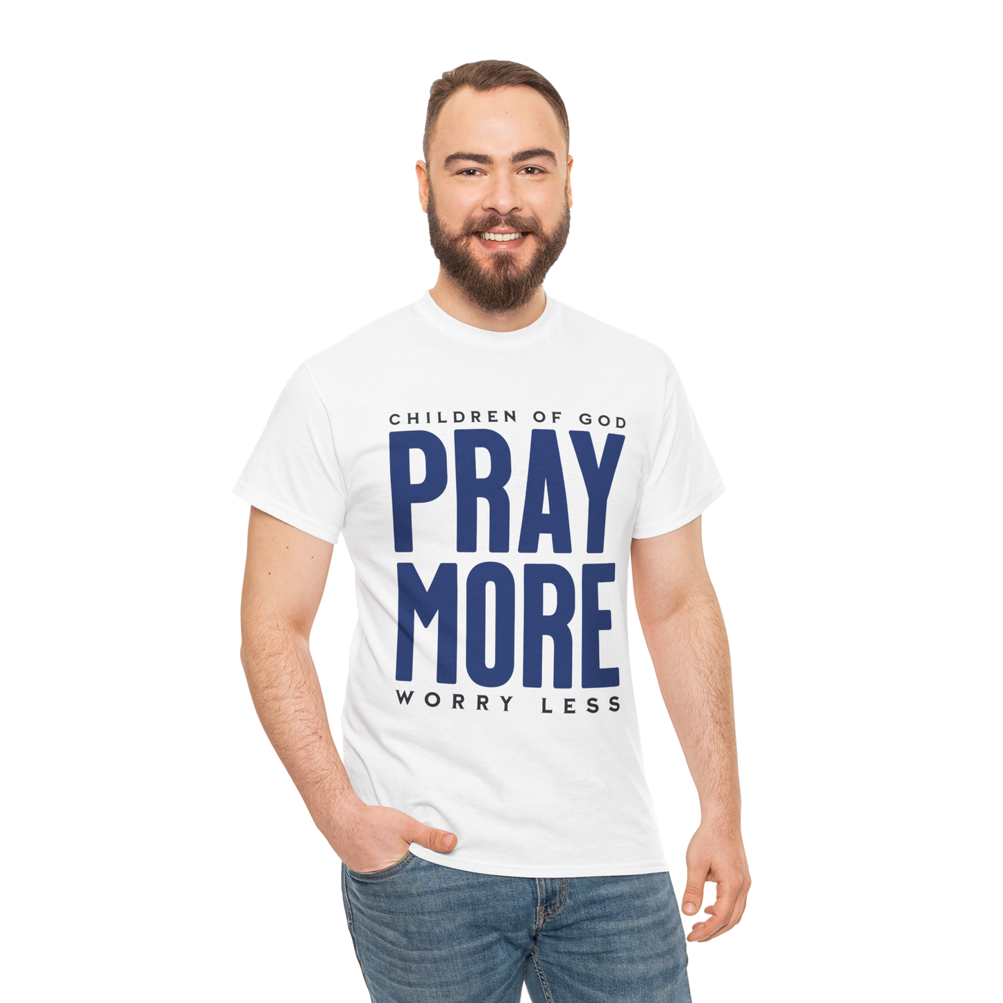 Pray More Worry Less T-Shirt