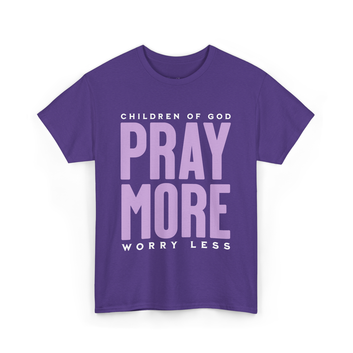 Pray More Worry Less T-Shirt