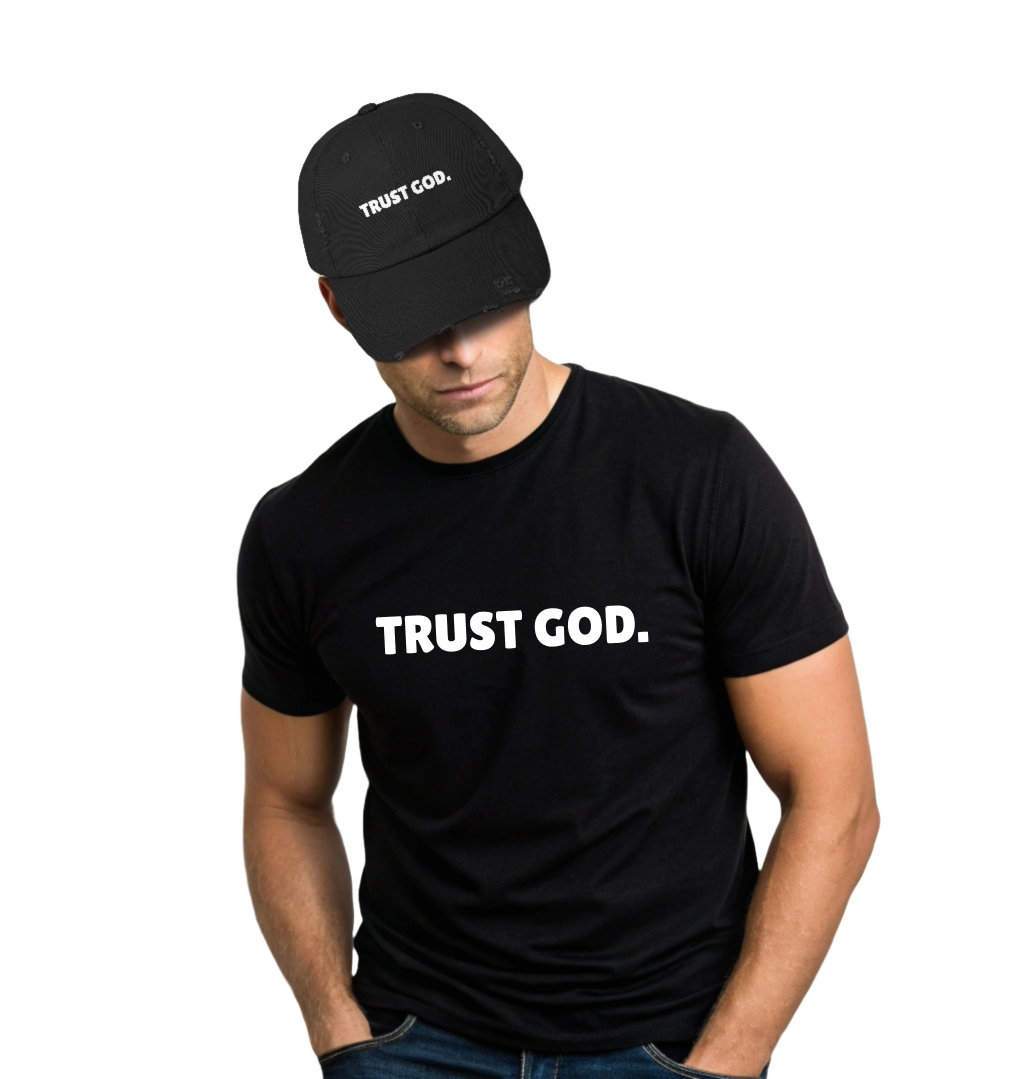 Distressed Cap - Trust God