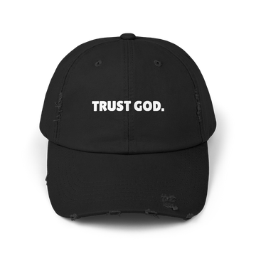 Distressed Cap - Trust God